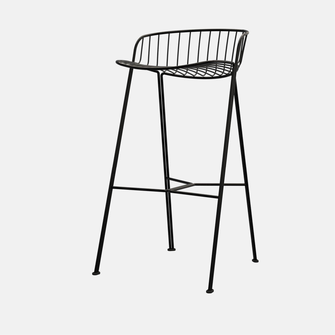 Terrace - Stool 750 seat - Black