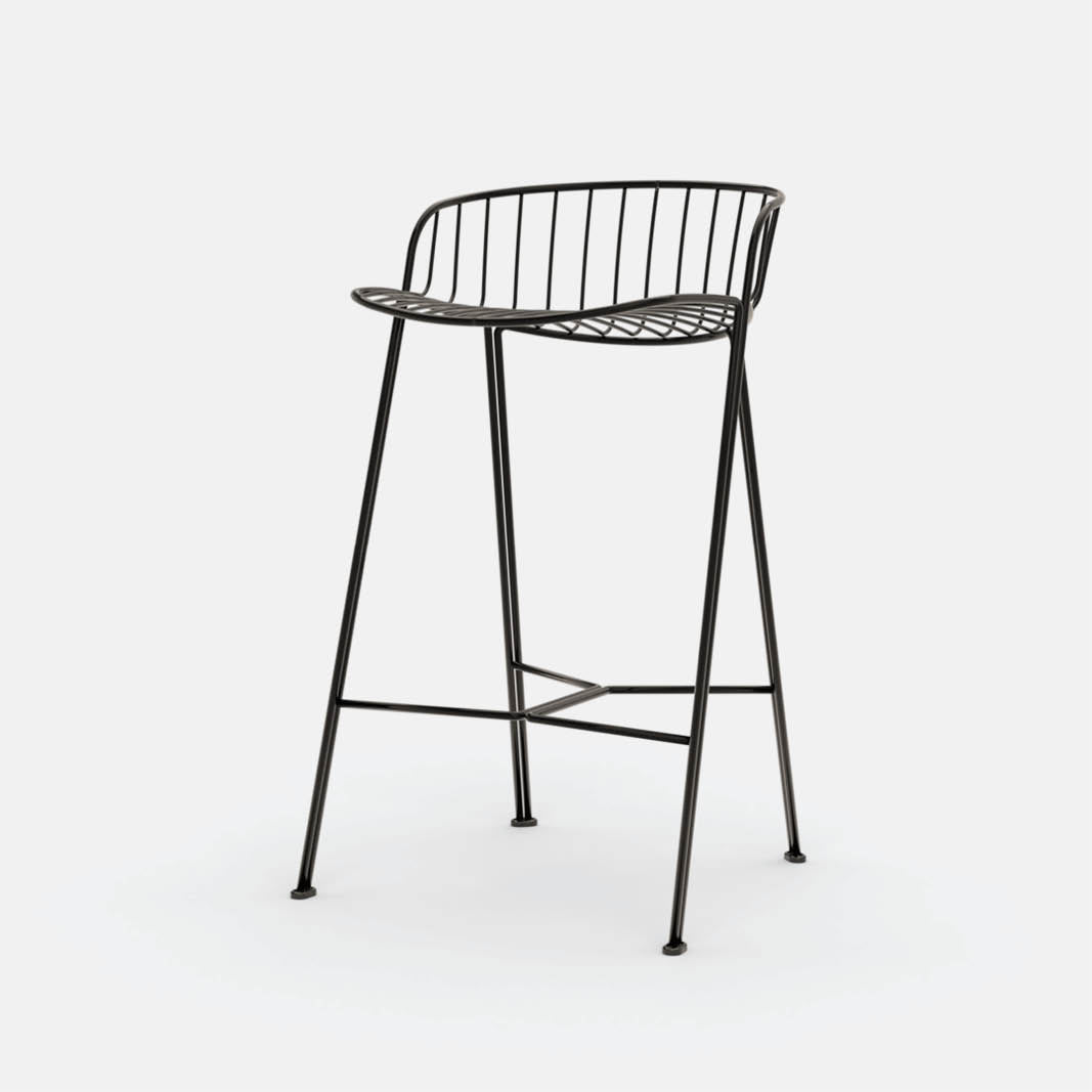 Terrace 650mm Stool - Black
