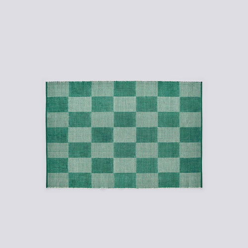 Check Rug - 170 x 240 Green S Check