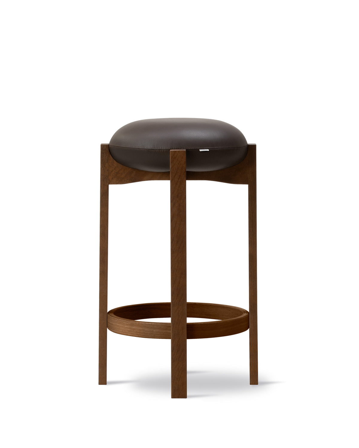 Pioneer Stool - Smoke Oak Lacq