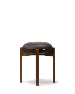 Pioneer Stool Low - Smoke Oak Lacquered