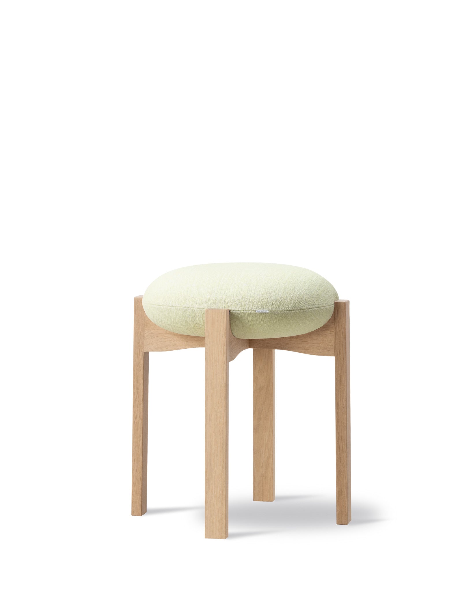 Pioneer Stool Low - Oak Lacquered