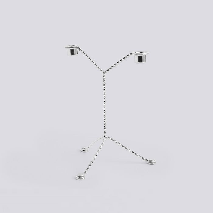 Wire Candleholder - Mirror