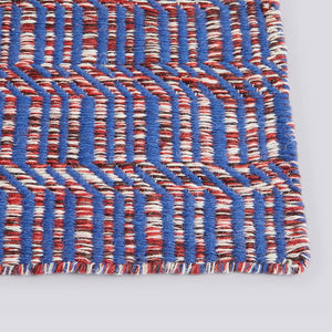 Radio Rug - 170 x 240 Red, Blue