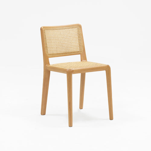 Boardwalk Chair Rattan B, S Light Oak