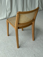 Boardwalk Chair Oak with Rattan Seat & Back