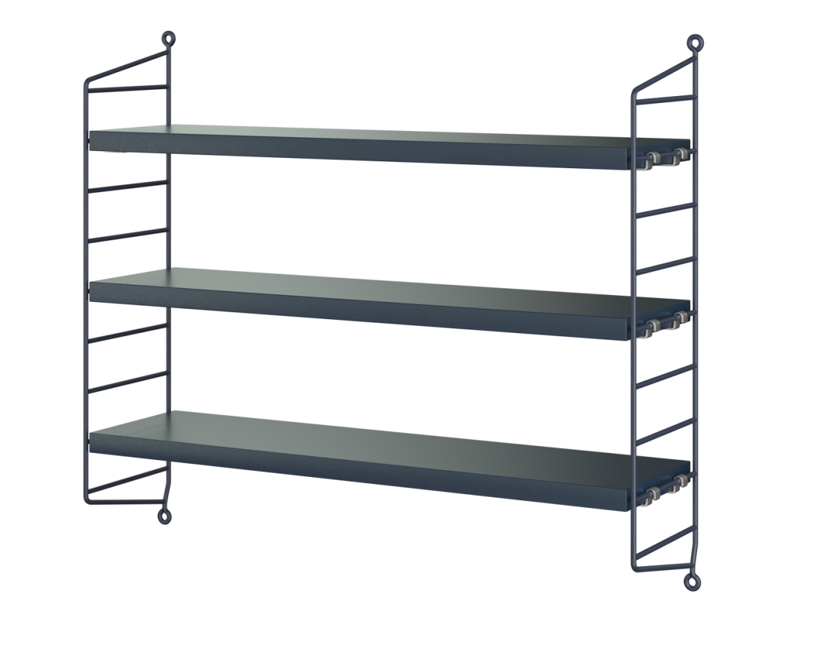 String Pocket Metal Shelf