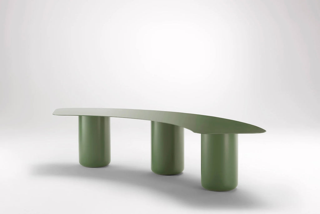 Sequence Curved Bench Large - Outdoor
