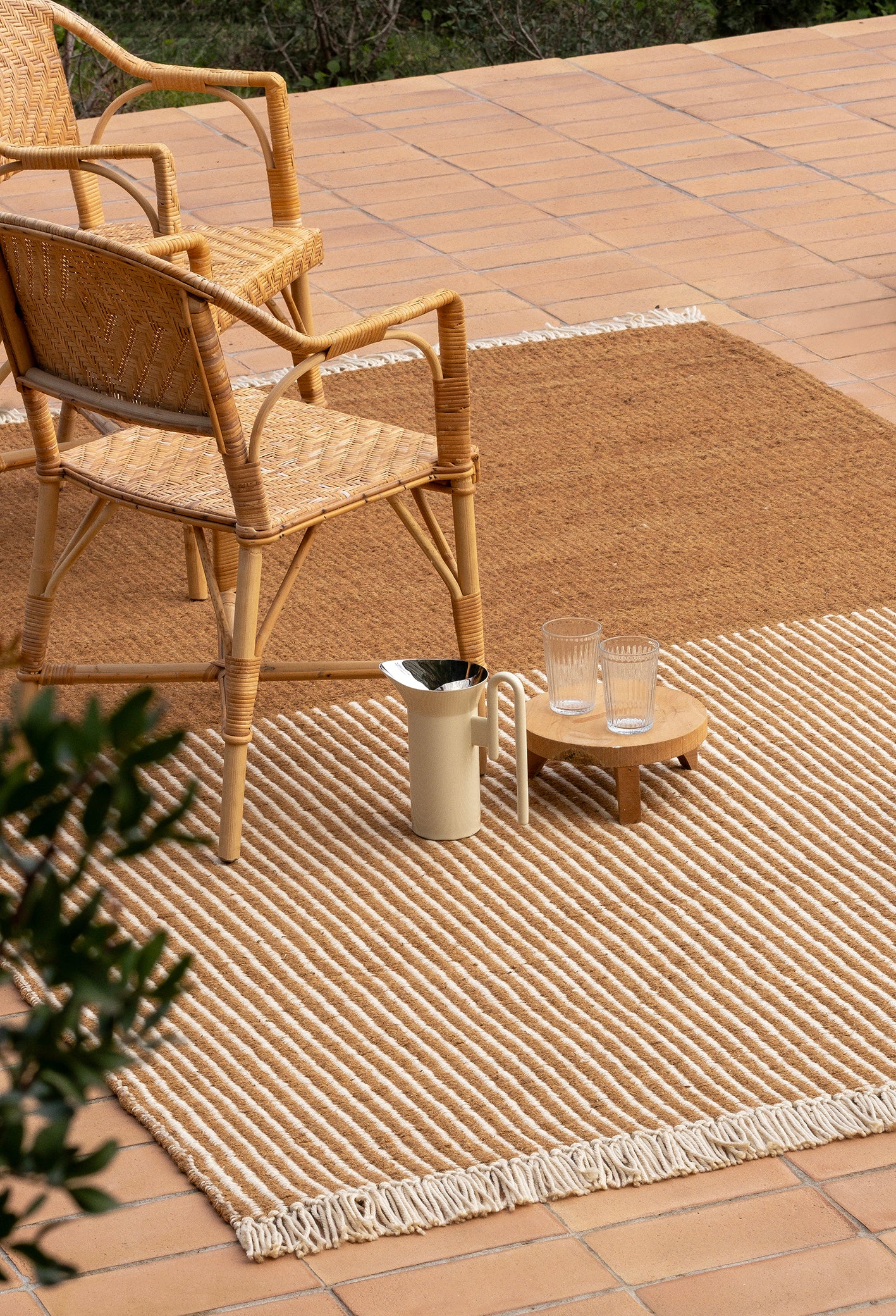 Garden Rug Natural - 170x240cm