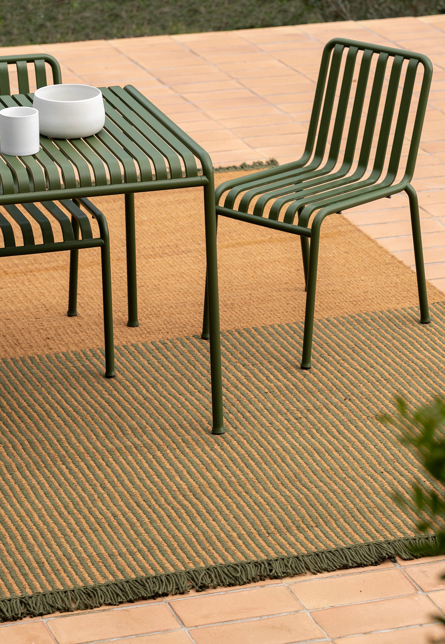 Garden Rug Green - 250x350cm