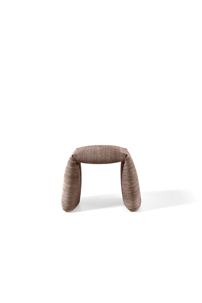 Folded Bench - Small, Greyish Brown