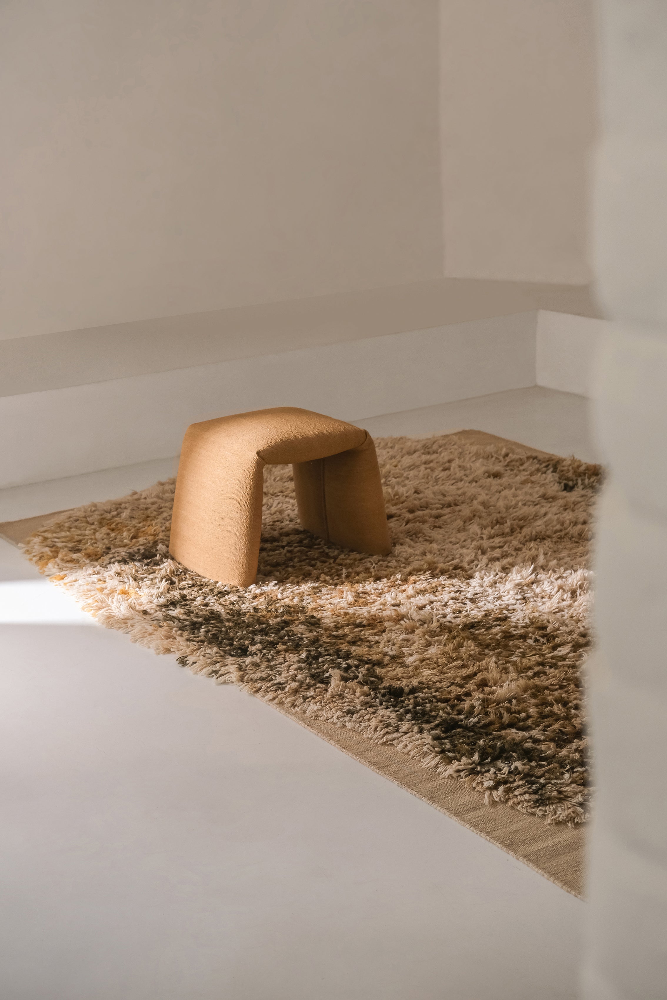 Folded Bench - Medium, Caramel