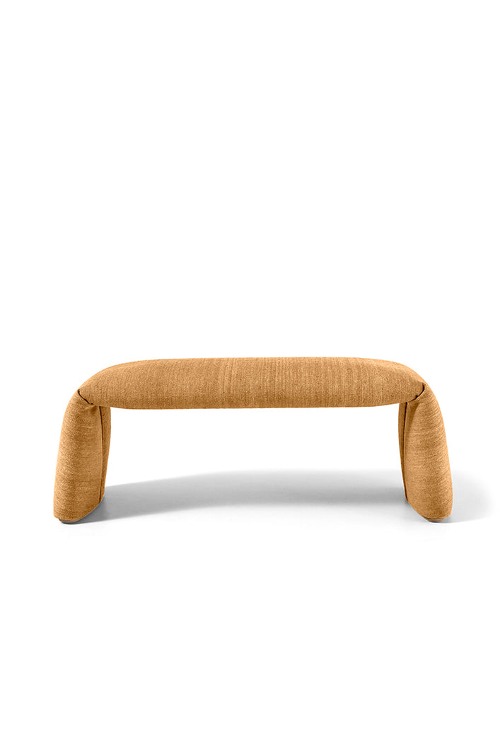 Folded Bench - Large, Caramel