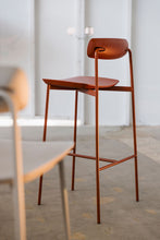 Sia Outdoor 750 Stool - Terra red