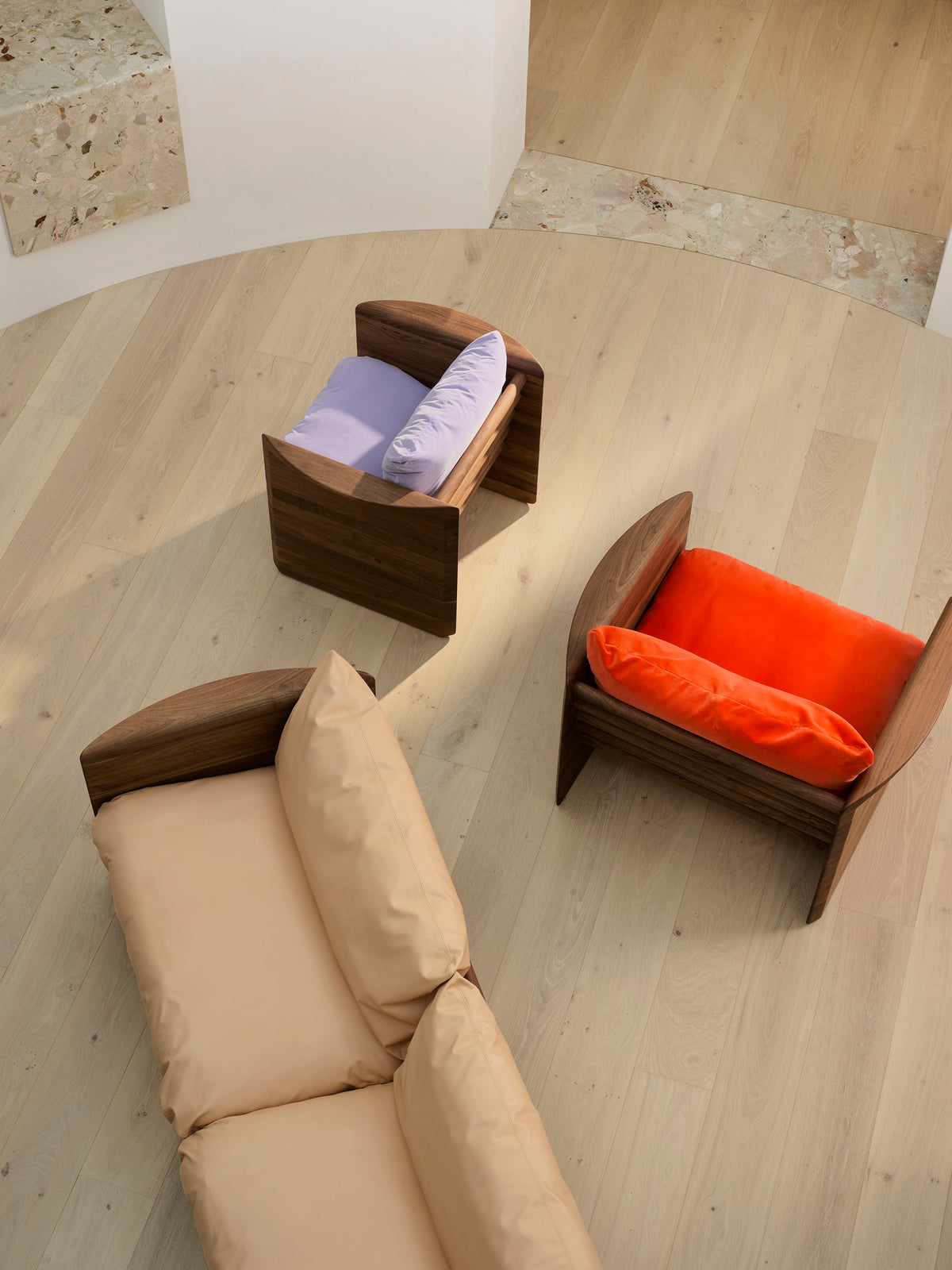 Cove 2 Seat Sofa - Oak