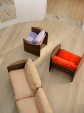 Cove 2 Seat Sofa - Walnut