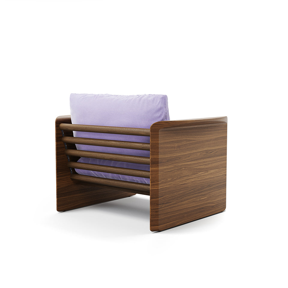 Cove Armchair - Walnut