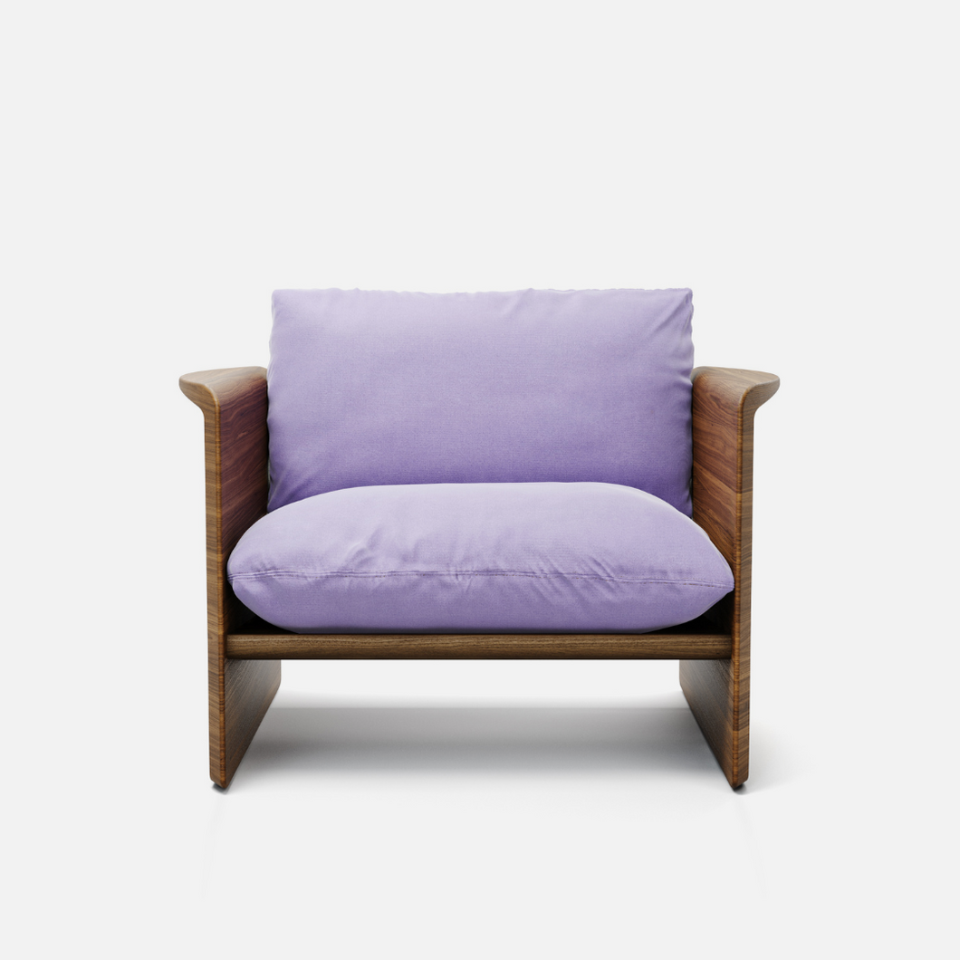 Cove Armchair - Walnut