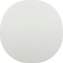 Carmel Bistro Dining Table Clam White