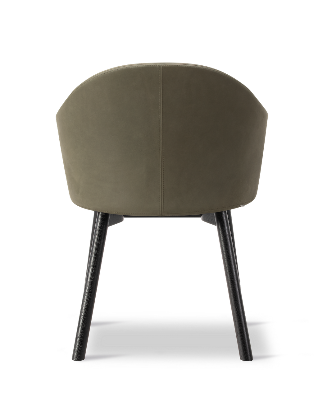Gomo Armchair Wood Base