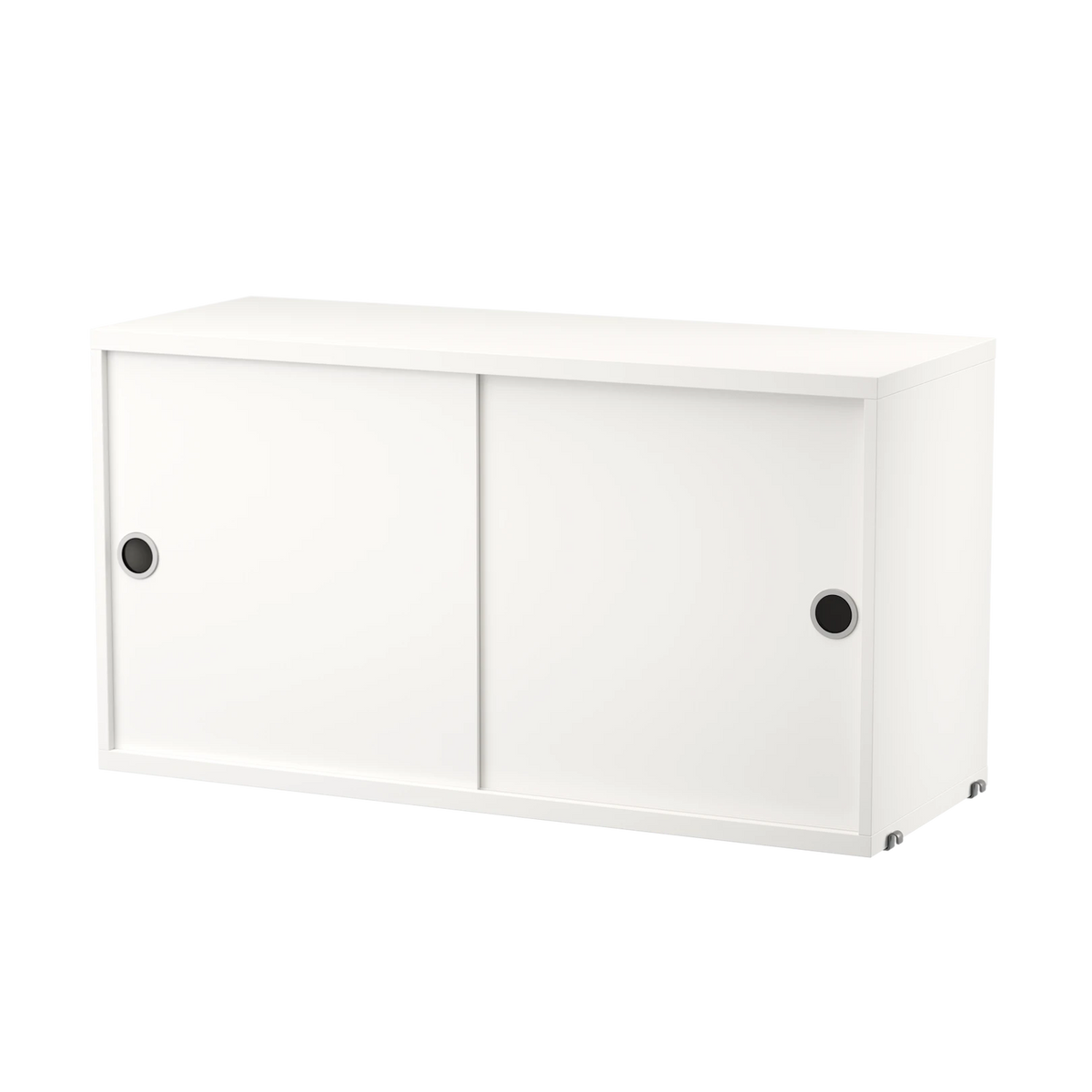 String Cabinet with Sliding Doors